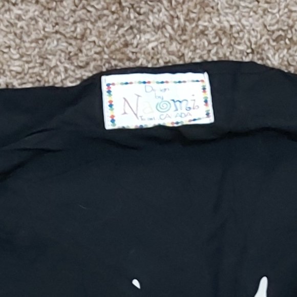 Designs by Naomi Flames Wrap Top - Picture 3 of 4